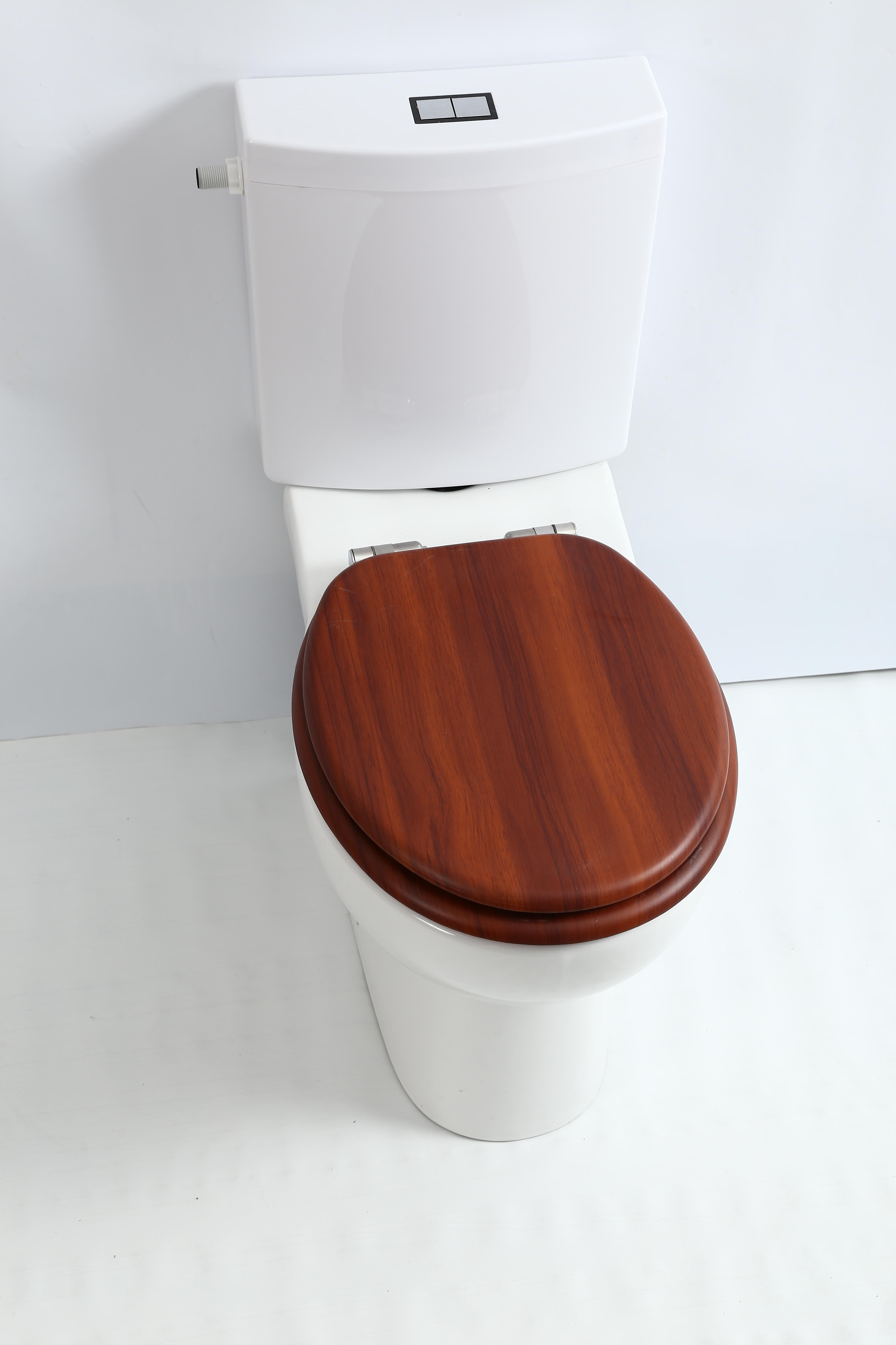 MDF Wood Grain Toilet Seat